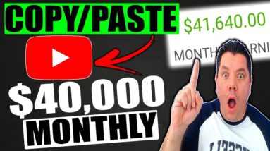 How To Make Money On YouTube Without Making Videos 2021 | Earn $40,000 A Month Just Copy & Paste!