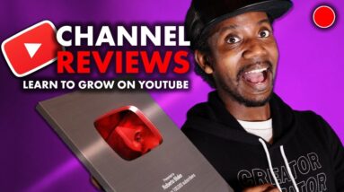 How to Grow a Successful YouTube Channel in 2021 // LIVE Channel Reviews