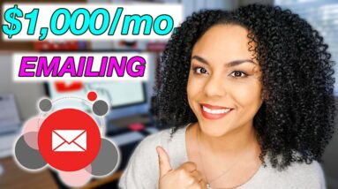 How To Make $1000 Per Month With Your Email List! Free Email Marketing Training!