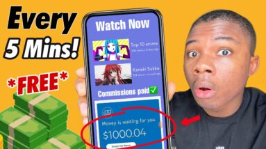 NEW | Earn $24 Per 5 Mins Watching Free Videos! (Free Paypal Money 2021)