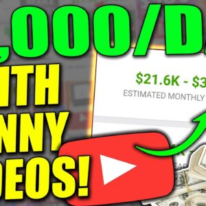 Get Paid $1000 a Day With Funny Videos | Easy Way To Make Money Online 2021