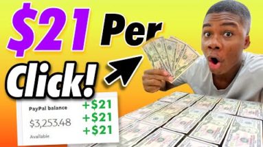 Earn $21 Per Link You Click! *UPDATE 2021* (Make Money Online Clicking Links)