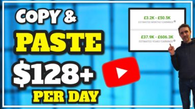 Copy & Paste Videos And EARN $128+ Per Day [Full Tutorial] EASY METHOD