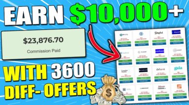 Make Money With Affiliate Marketing as a Beginner Using This WEBSITE That has 3600 Products