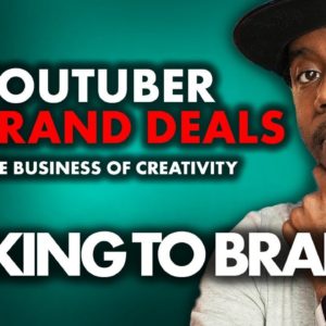 Influencer Brand Deals and How to Talk to Brands | YouTube LIVE Q&A