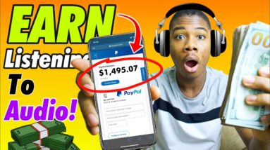 UPDATE | Earn $1,495 Per Month Listening To Audio Online! (Make Money Online)