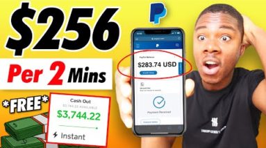 Earn $256 In PayPal Money Every 2 MINS!! *No Limit* (Make Money Online)