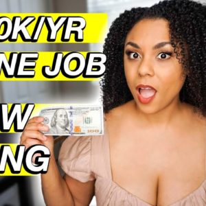 NEW Online Jobs And Remote Jobs! $100K Job Available Now!